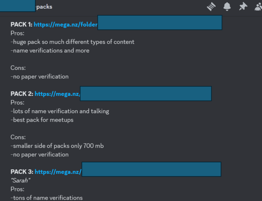 ewhoring packs